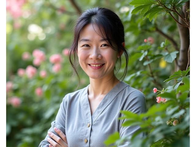 植栽・樹木専門コンサルタントのポートレート写真