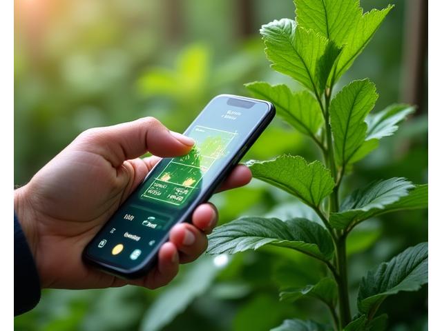 AI画像解析による植物診断・管理技術